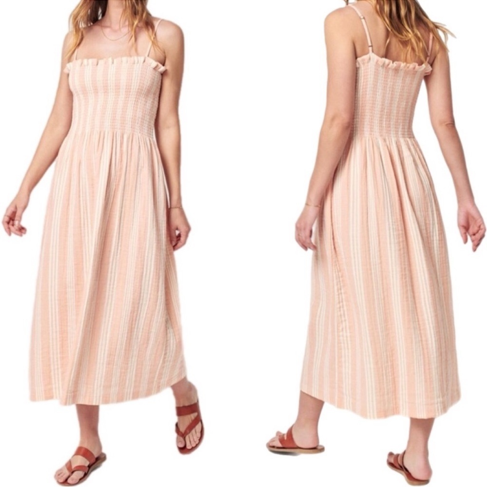 Faherty Dream Cotton Gauze Lakeview Dress